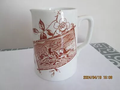 Buy Antique Maling Of Newcastle Upon Tyne Pottery  Milk Jug Rare Hunting Scenes • 5.99£