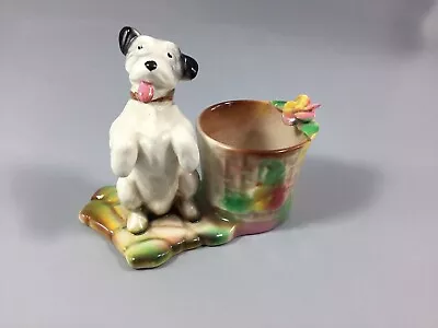 Buy WADE BEGGING DOG POSY BOWL -3 1/4”H -4”L -1940’s-1950.RARE EARLY GEORGE WADE • 70£
