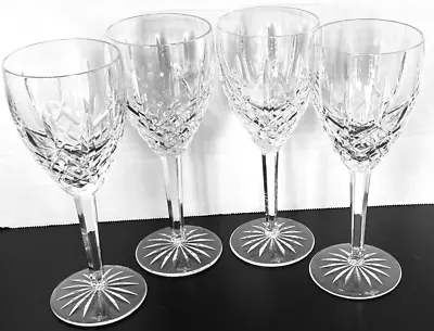 Buy Waterford Crystal Araglin 7 7/8” WATER GLASS GOBLET Vintage Set Of 4 Mint • 234.81£