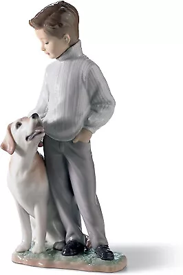 Buy Lladro My Loyal Friend Dog Figurine  Porcelain Figure - Brand New Boxed SALE • 249.95£