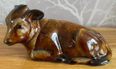 Buy Guernsey Pottery Cow Figurine Vintage • 20£