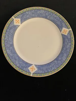 Buy Villeroy & Boch Royal Norfolk  Dinner Plate Blue Diamond Pattern Large 26cm • 9.95£