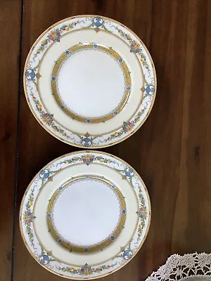 Buy Mintons Helena Plates 9 Inches X 2 Pattern B1056 Rare Find • 18£
