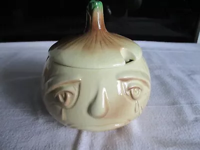 Buy Vintage SylvaC Crying Face Onion Pot 4756 • 8.99£