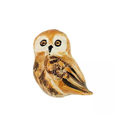 Buy Vintage Retro Toni Raymond Pottery Tawny Owl Scissors/string Holder Wall Hanging • 4£