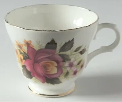 Buy VINTAGE CROWN TRENT STAFFORDSHIRE FINE BONE CHINA TEA CUP Floral Flowers • 9.99£