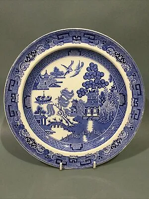 Buy Wedgwood “ Willow Pattern “ Dinner Plate Blue & White China • 12.95£