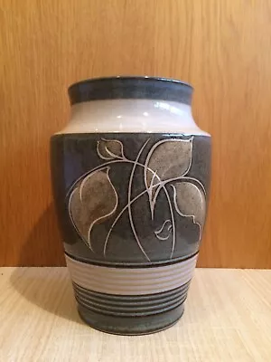 Buy Denby Vintage Vase Fresco Rise Pattern Stoneware Hight 7” Decorative Display • 10£