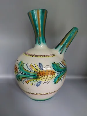 Buy Hand Painted Casas Cal Oil Or Water Decanter Pottery - Artist Signed • 6£