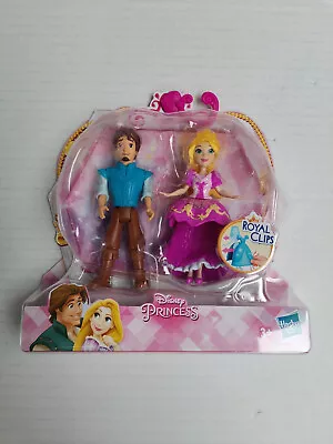 Buy Disney Princess Rapunzel Magic Tangled Royal Clips Figures Eugene Prince Hasbro • 24.99£