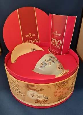 Buy Royal Albert 100 Years - 1950s Festival Teacup, Saucer, Plate 20cm, Boxed Set • 59.95£