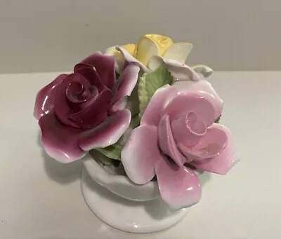 Buy Royal Adderley Bouquet Rose Bowl Bone China • 9.20£