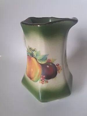 Buy Mayfayre Staffordshire Pottery England SMALL Decorative Jug Fruit Decoration • 15£