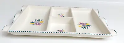 Buy Poole Pottery Sectioned Hors D'Oeuvres Serving Dish - Traditional Ware Design • 12.99£
