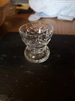 Buy Small Cut Glass Candle Holder/Posy Vase • 4£