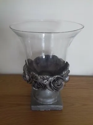 Buy Large Glass Candle Holder • 15£