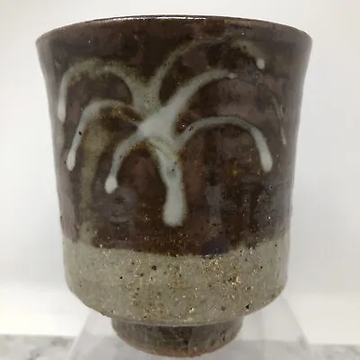 Buy John BEDDING (b. 1947) Stoneware Tea Bowl (YUNOMI) Wax Resist Decoration #898 • 55£