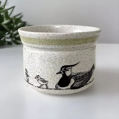 Buy Denby RSPB Lapwing Bird Stoneware Sugar Bowl Rare Collectors • 9.99£