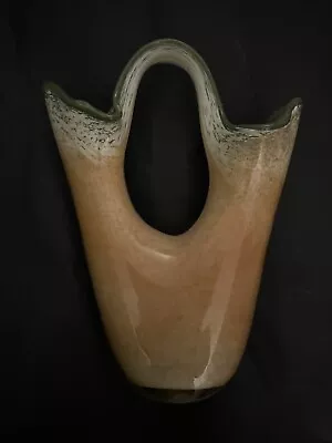 Buy Double Spout Polish Antique Vase - Artistic Glass Work • 15.99£