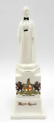 Buy Vintage Arcadia Wwi British City Of London Crested Nurse Edith Cavell Figurine • 56.88£