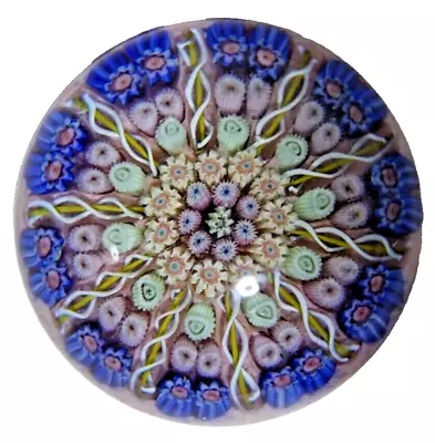 Buy Very Beautiful & Colourful Paperweight Millefiori Info Welcome L@@k • 22£