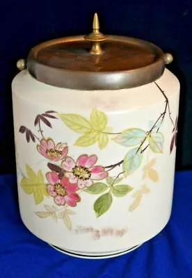 Buy Thomas Forester & Sons (Ltd) Phoenix Ware Biscuit Barrel/Container 21cm High • 20£