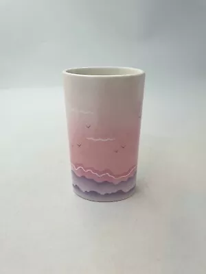 Buy Vintage Sadler  Sweet Dreams  Small Porcelain Vase Pink Purple Sunset Scene • 11.99£