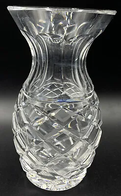 Buy Vintage Retired Waterford Crystal Comeragh Diamond Cut Fluted Bud Vase 5.5  • 24.06£