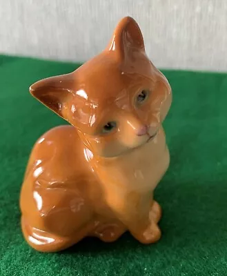 Buy Beswick Ginger Cat/kitten Collectable Figurine 3 . • 11.99£