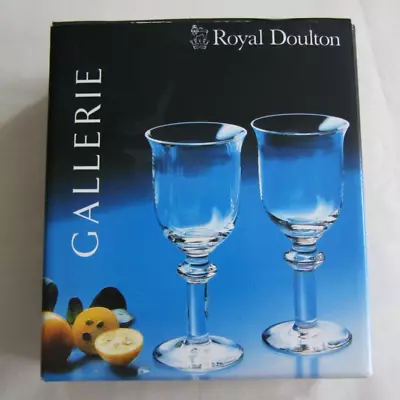 Buy Royal Doulton Gallerie Sherry / Aperitif Glasses, Set Of 6, New • 120£