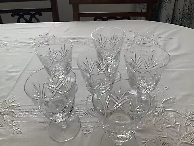 Buy Edinburgh Crystal 6 Wine Glasses/Goblets • 40£