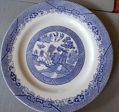 Buy 'Willow' Antique Plate By Barratts Staffordshire Staffordshire Ironstone • 2.99£