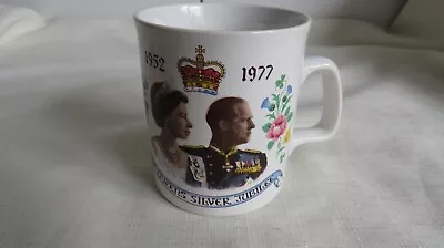 Buy Queen's Silver Jubilee 1952-1977 Commemorative Mug - Bone China • 2.95£
