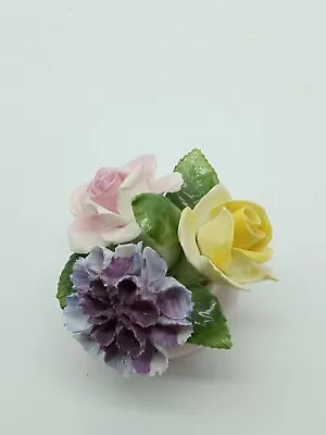 Buy Vintage Beautiful Royal Adderley Floral Bone China England Figurine Bouquet • 15.17£