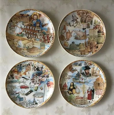 Buy Set Of 4 Millennium Argyle Plates  - Collector’s Plates • 9.99£