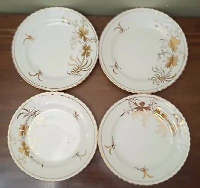 Buy Set Of Four (4), Vintage Radfords Crown China, 18cm Side Plates, Pattern 1334 • 5.95£