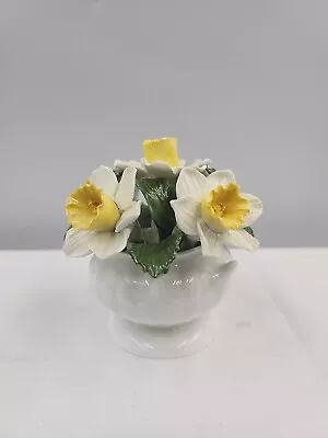 Buy AYNSLEY Fine Bone China Flower Posy “April Daffodil” • 9£