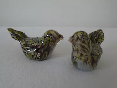Buy Hand Blown Millefiori Art Glass Small Paperweights - Multicolour Bird Chick • 6£