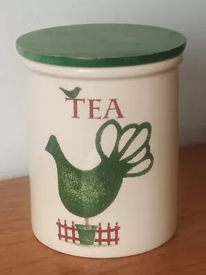 Buy Cloverleaf Pottery Storage Jar - Topiary - Tea • 11£