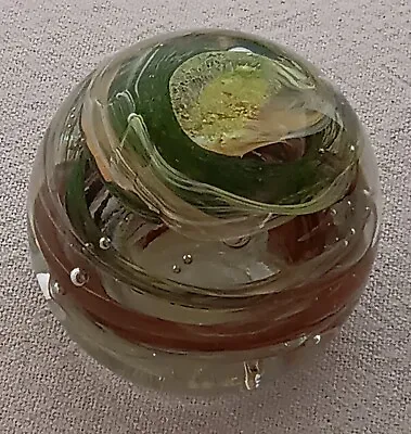 Buy Alum Bay Isle Of Wight Glass Paperweight • 11.99£