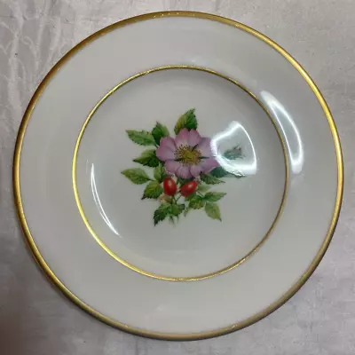 Buy Royal Worcester Wild Flowers Of Great Britain Wedding Side Plate, Dog Rose, 1981 • 5£