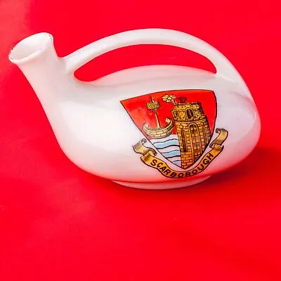 Buy Carlton Crested China Stoke On Trent Etruscan Vase With Scarborough Crest • 5.99£