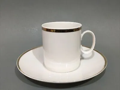 Buy Thomas China Germany Medallion Wide Gold Band Cup & Saucer • 7.95£