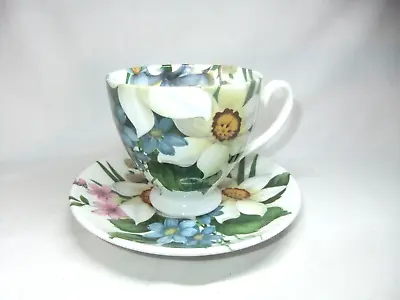 Buy Bloomers Wayman Ceramics Bristol England Floral Cup & Saucer • 19.99£