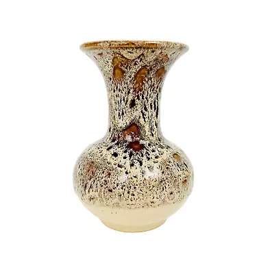 Buy Fosters Pottery Bud Vase Brown Cornishware Honeycombe Heritage MCM Vintage • 14.99£
