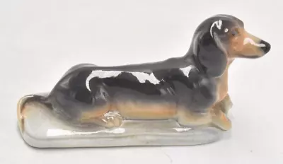 Buy Vintage Branksome China Dachshund Dog Figurine Statue Ornament • 14.95£