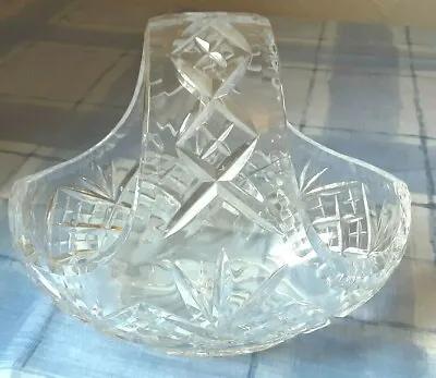Buy Edinburgh Crystal International  Long Bowl With Handle-cut Glass Crystal • 20.99£