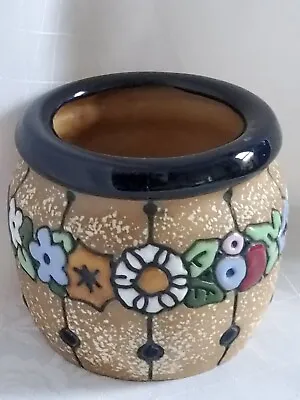 Buy Austrian Amphora Squat Posy Vase Tube Lined Art Nouveau 9.5cm Tall 10.5cm Wide • 29.99£