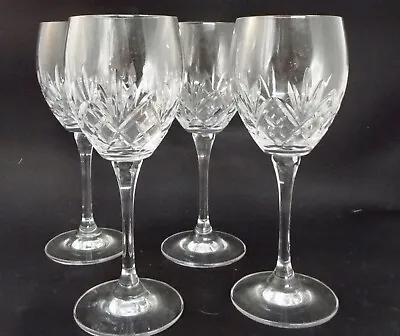 Buy Set Of 4 Lead Crystal Wine Glasses • 20£