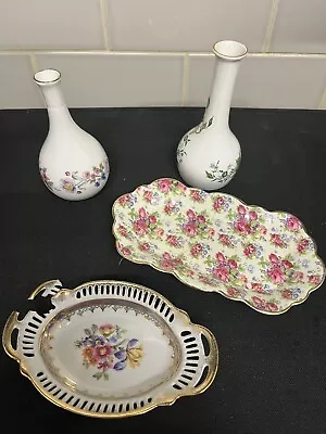Buy A Mixed Lot Of Pottery Items - Dresden, Old Royal Bone China, M&S & Crown Staffs • 3.99£
